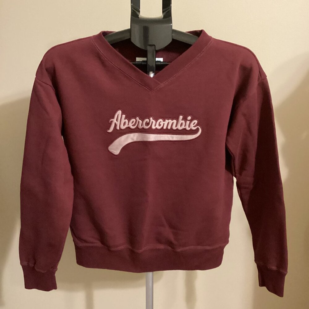 Abercrombie Girls V-Neck Sweatshirt